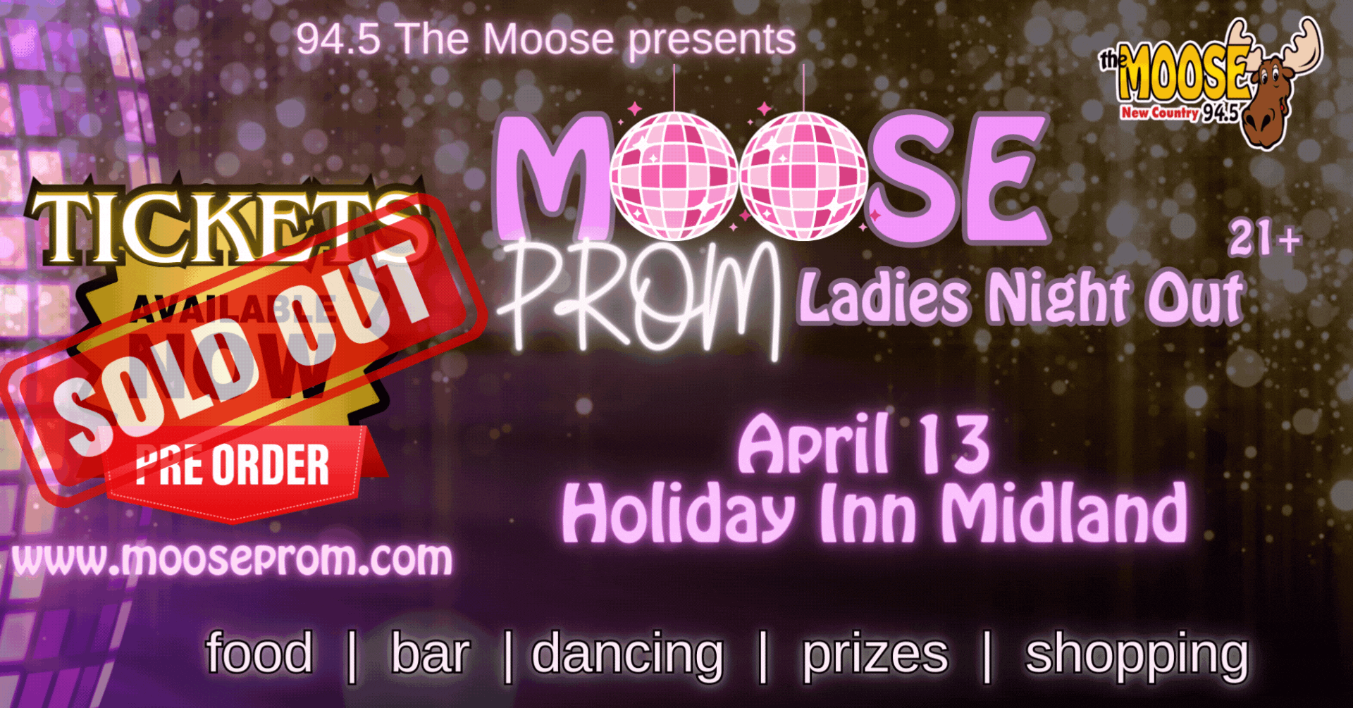 Moose Prom - Ladies Night Out